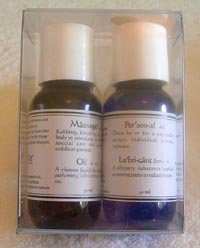 Original Massage Oil & Lubricant Twin Pack (2 x 50ml) - Click Image to Close